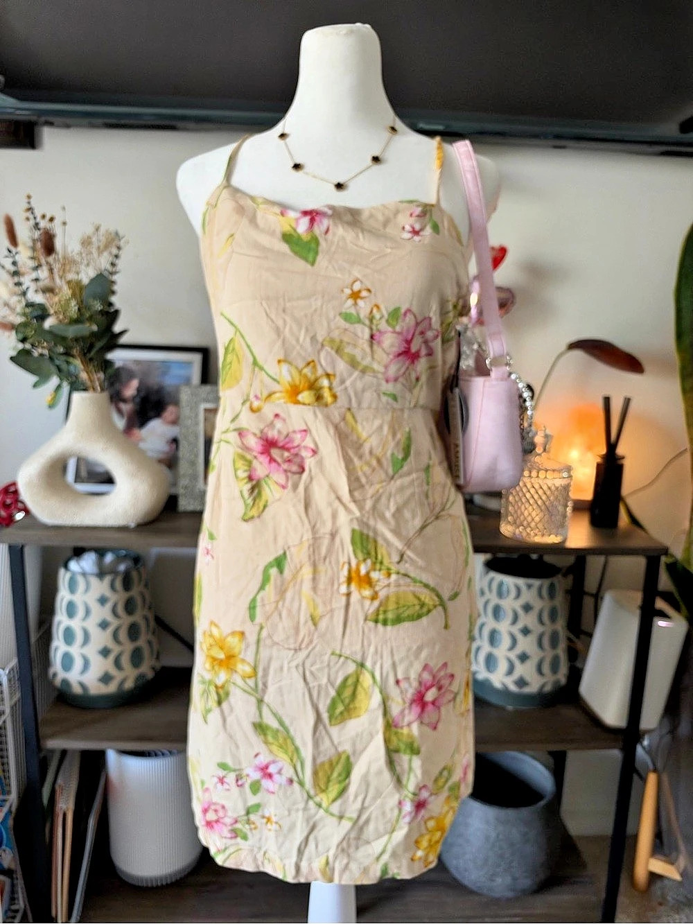 NWT Amuse Society Floral Cami Mini Dress